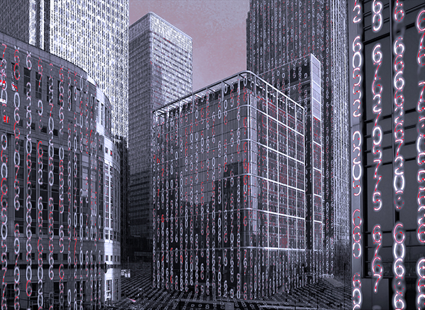 Financial district towers data matrix.